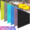 18pcs Studio Acoustic Foams Panels Sound Insulation Foam Soundproofing Sound Treatment Studio Room Absorption Tiles 30X30CM