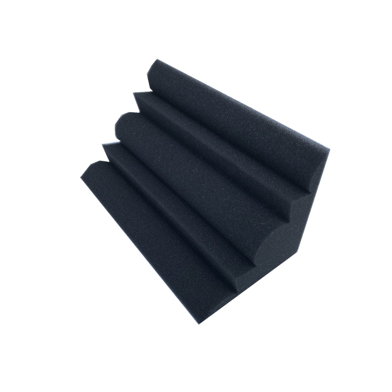 12/24pcs 12 x 12 x 24 cm Acoustic Soundproof Foam High Density Flame Retardant Bass Trap Sound Absorption Studio Corner Foam